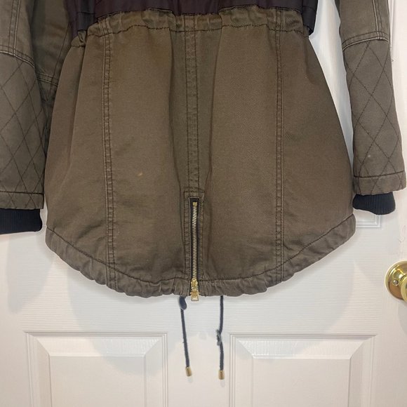 Express Black & Green Contrast Jacket Coat - XS - Picture 6 of 16